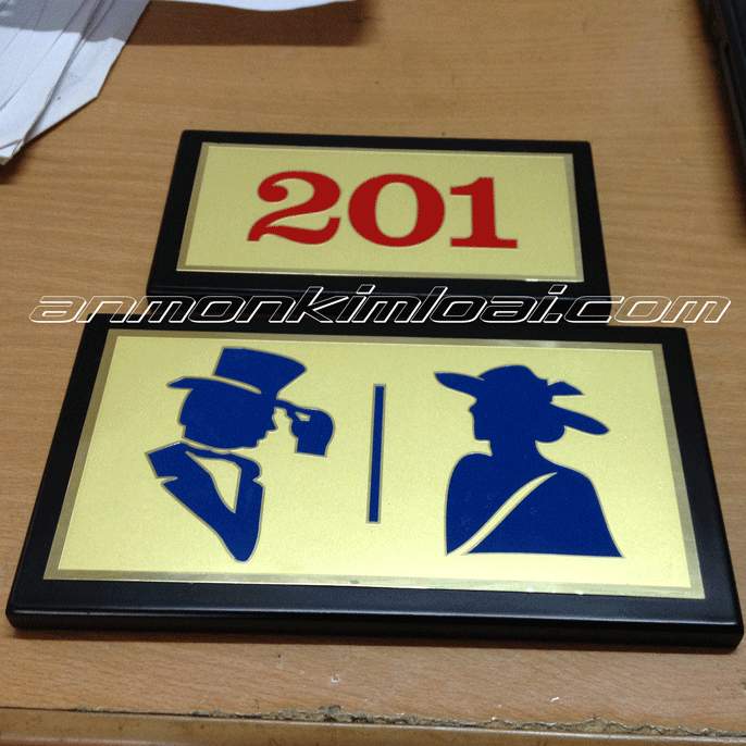 Biển báo-biển số phòng